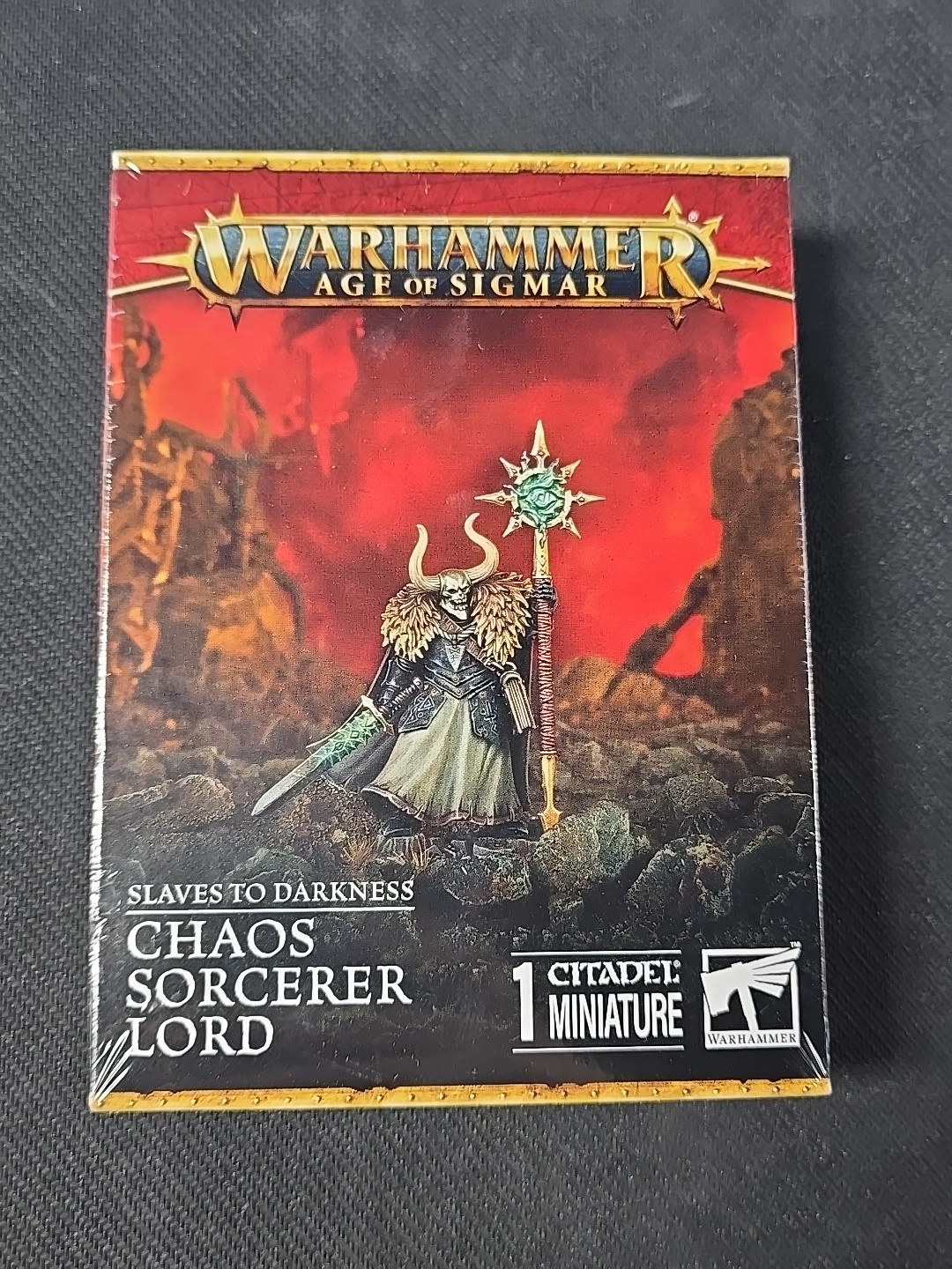 Warhammer Age of Sigmar: Slaves to Darkness: Chaos Sorcerer Lord Sealed