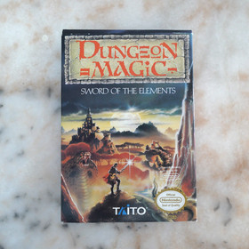 Nintendo NES DUNGEON MAGIC CIB Complete