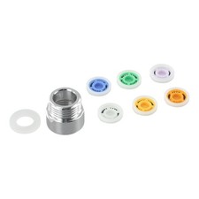 Water Saving Cores Shower Adapter Flows Hand 6 Different Bath Brass