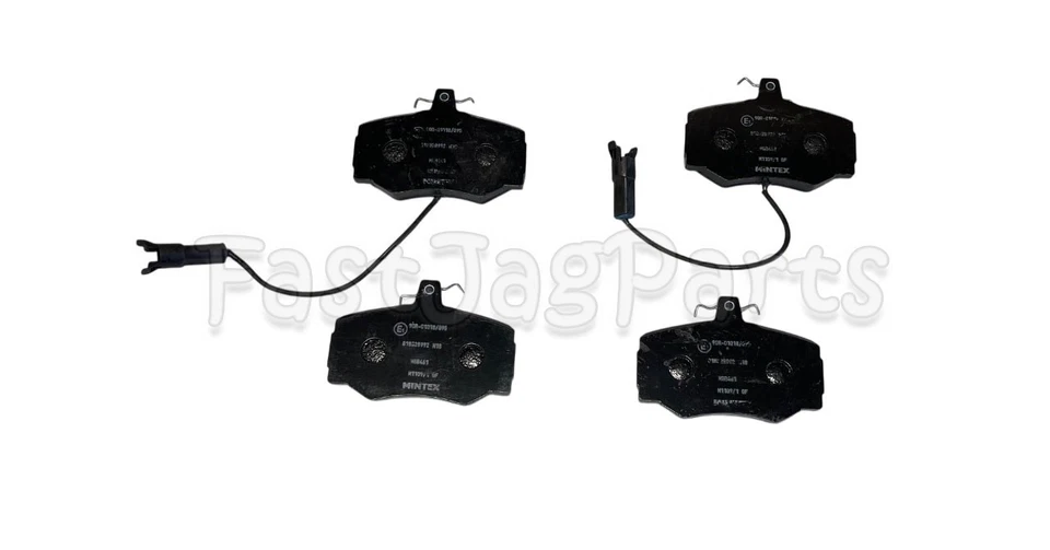 Fits Jaguar XJ40 XJ6 Front Brake Pad Set Kit JLM1281-M Foto 3 de 4