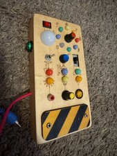 Montessori light up busy board