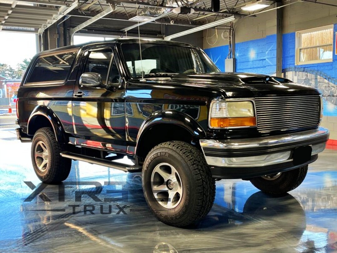 1992-1996 Ford Bronco Painted Fender Flares Extended Bolt On Color