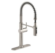 Kohler K-22973-VS Crue semi-professional kitchen sink faucet, Stainless Steel