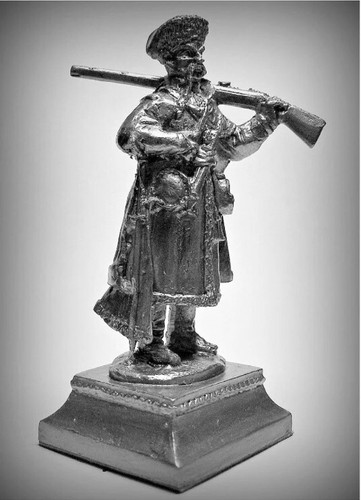 ⭐️Tin Soldiers Action Figurines 1\32 Ukrainian Cossack 17 th 54 mm. Unpainted⭐️ - Picture 2 of 2
