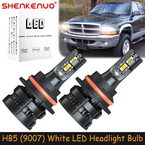 For Dodge Dakota 1997-2004 Combo 9007 HB5 LED Headlights Bulbs High Low Beam Z8