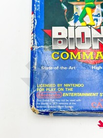 BIONIC COMMANDO - PAL B BOXATO ENGLISH NES-CM-EEC NINTENDO CAPCOM PIATTAFORMA