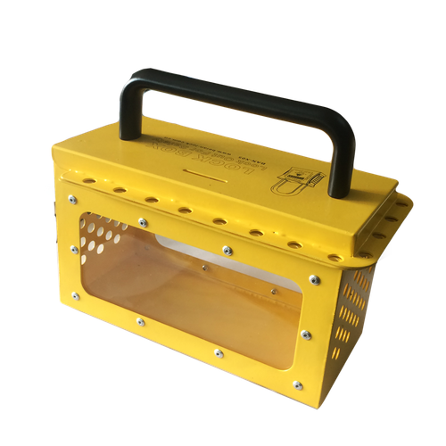 ASG Industrial Safety Visible Group Lockout Box with 20 padlock eyelets - Bild 3 von 3