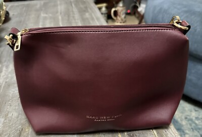 Marc New York Brown Leather Bag Marc New York (Andrew Marc) Brown Studded Handbag- Gold  main image 4