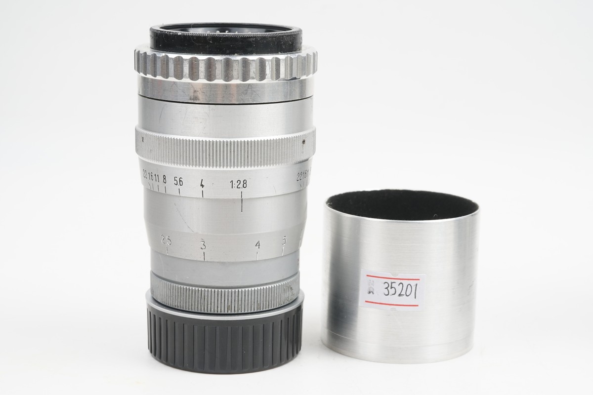 Ex+ Som Berthiot Paris Flor 90mm f/2.8 Leica L39 Mount w/ Hood | eBay
