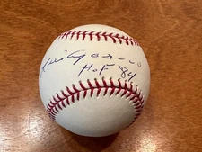 Louis Aparicio Autographed Signed OMLB w Inscr (Free Agent Sports Marketing)