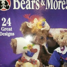 Bears  More 24 Designs Doll Clothes Pattern Book