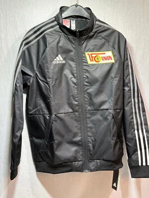 ADIDAS 1. FC Union Berlin UNB Anthem Jacke Outdoorjacke Kinder Black EW5311