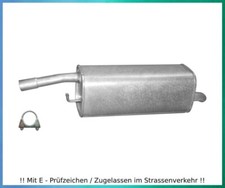 Endschalldämpfer Ford Fiesta V 1.25 1.3 1.4 ab Bj.12/05 Auspuff Endtopf Schelle