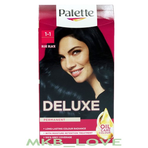 Palette Deluxe Permanent Hair Colour Dye Oil Care Colour Select Shade & Pack - Picture 2 of 15