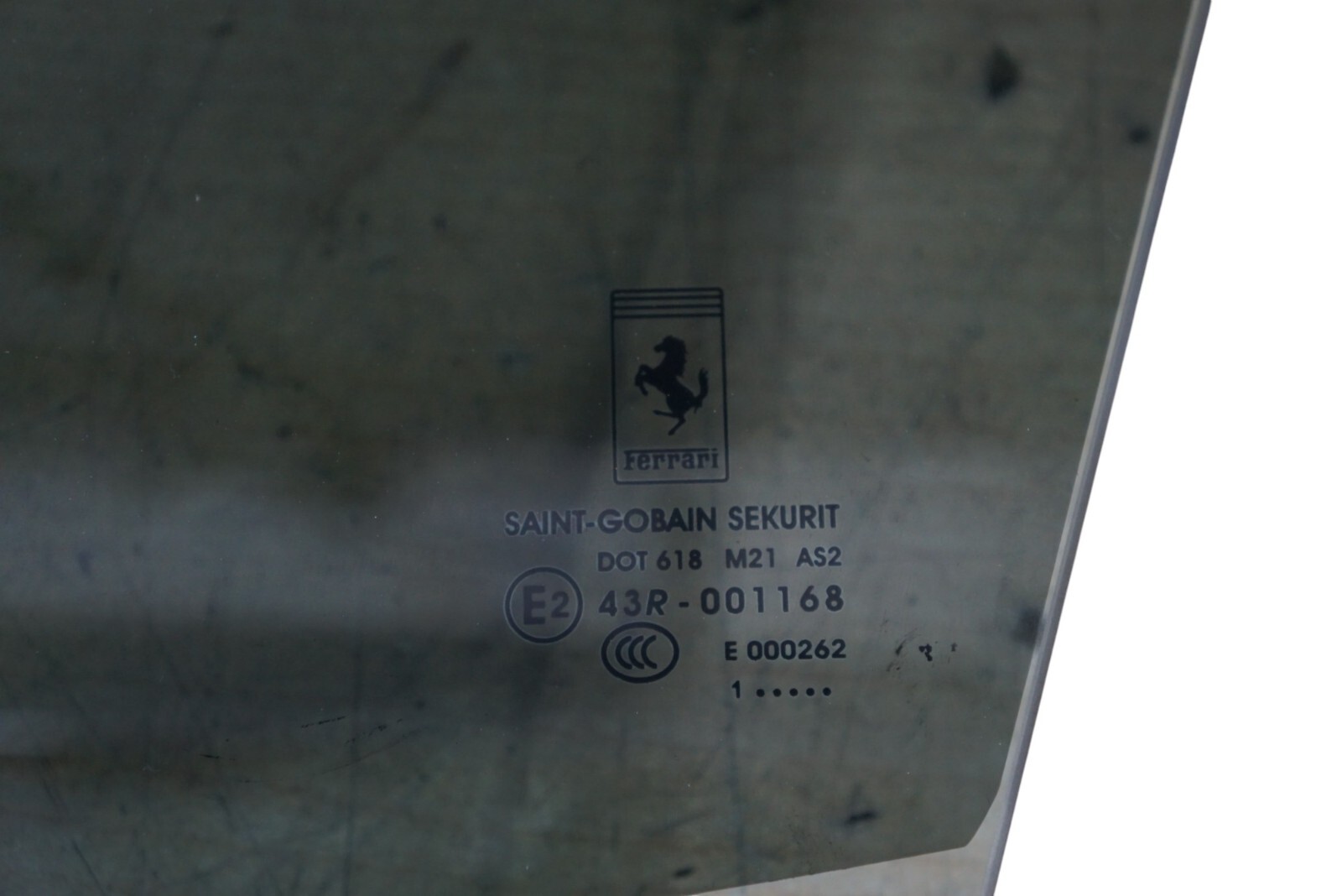 2009 - 2014 FERRARI CALIFORNIA F149 LEFT DRIVER SIDE WINDOW GLASS PANE OEM