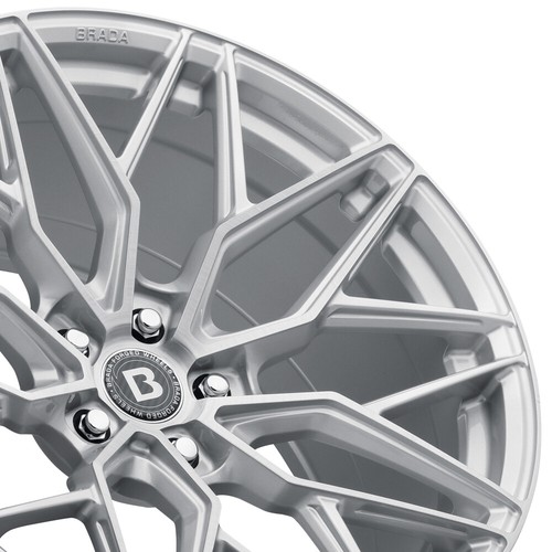 20 " Brada CX3 20x10 Argenté Forgé Concave Roues Jantes Pour 2013-2018 Audi RS7 - Photo 10 sur 12