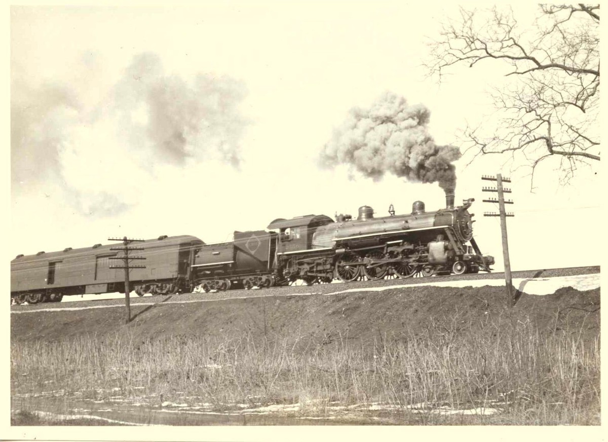 7F767 RP 1940s ERIE RAILROAD ENGINE #2256 | eBay