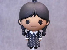 Wednesday NEW * Floral Dress Clip * Blind Bag Series 3 Key Chain Monogram