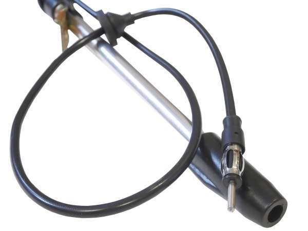 Antenne Radio Voiture En Acier Inoxydable - Remplacement Nissan Navara D22 1997-2012 | Élégante, Résistante Aux Intempéries, 32.5cm