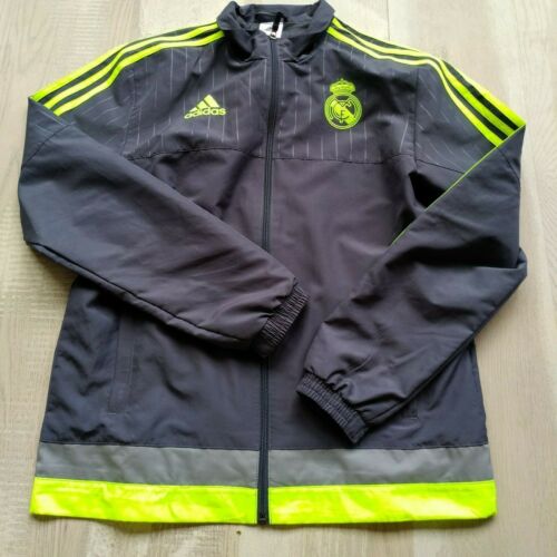 Real Madrid jacket adidas SMALL Track Zip official Training soccer S87861  UA1