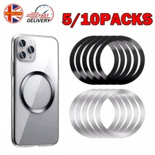 Magnetic Wireless Phone Car Charger Metal Ring Adhesive Sticker For MagSafex5/10