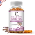 Myo-Inositol & D-Chiro Inositol Supplement Hormonal Balance Support 120 Capsules