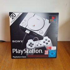 Console Sony PS1 Playstation Classic MINI PAL ORIGINALE *NUOVA* Aperta mai usata