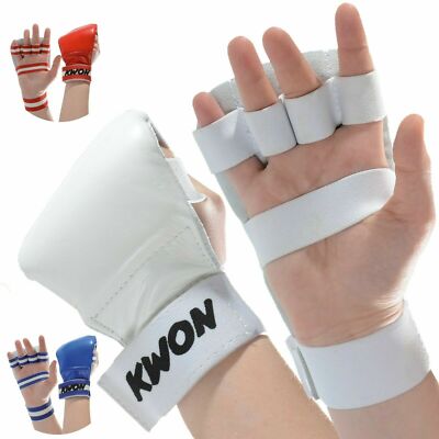 KWON Karatehandschuhe Competition LEDER Karate Handschuhe Handschützer Ju Jutsu