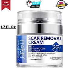 Scar Removal Cream - Advanced Scar Treatment Gel for Surgical Scars, Acne Scars.