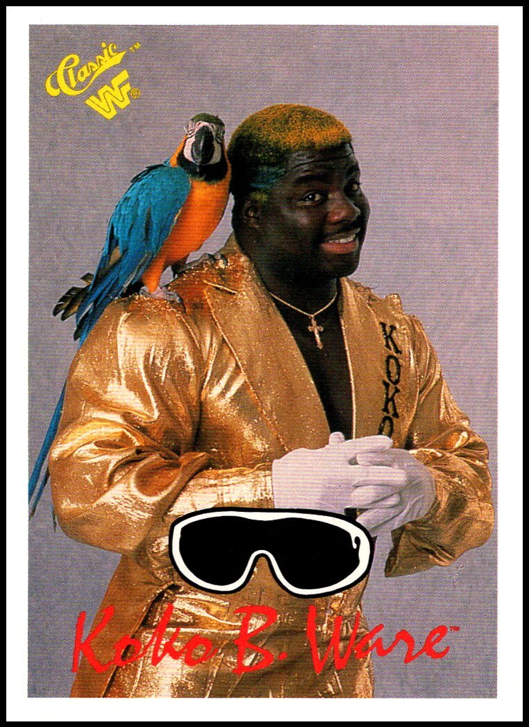 koko.bページ 1990 Classic WWF #29 Koko B Ware FREE SHIPPING! | eBay