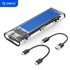 ORICO 10Gbps M.2 NVME SSD Case Hard Drive Enclosure UASP Type C 3.1 GEN 2 M Key