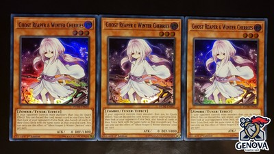 3x Ghost Reaper Winter Cherries Ship Next Day Dude En002 Ultra 1st Com Collectible Card Games Toys Hobbies