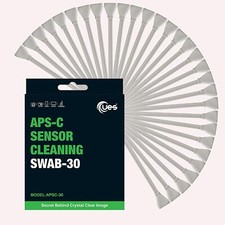 UES APSC-30 APS-C Sensor Cleaning Swabs 30 X 16mm Sensor Cleaning Swabs 