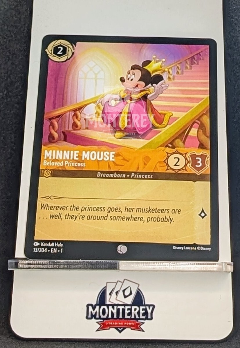 MINNIE MOUSE Beloved Princess NM-MINT 13/204 Disney Lorcana TCG