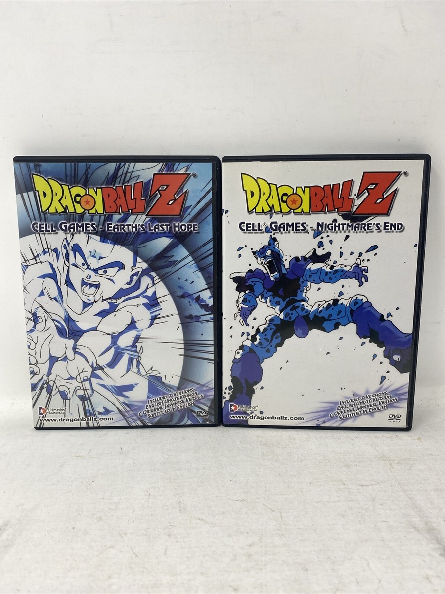 18 Dragon Ball Z DVDs Cell Games, Perfect, Imperfect, Frieza 18 Dragon Ball Z DVDs Cell Games, Perfect, Imperfect, Frieza