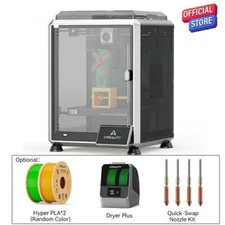Creality K1C 3D Printer 600mm/s High-Speed w/ Al Camera Printing Bundle Optional