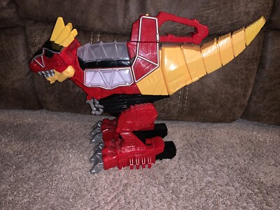 Power Rangers Dino Charge - Rumble and Roar T-Rex Zord Action Figure Works