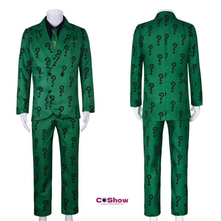 Vestito Riddler Stagione 5 Gothic Am Stagione 5 The Riddler Cosplay ...