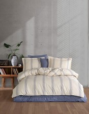 Natural Collection Ranforce 6-Piece Bedding Set, Double Size