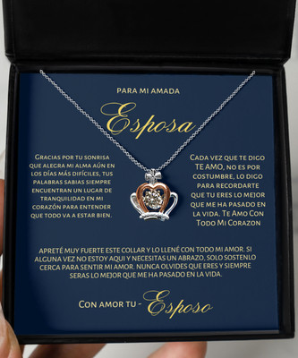 Frauen Geschenk Set Personalisierbares Halsband Fr Meine Frau  Herz  Anhnger Mit Zirkonia, Sterling Silber