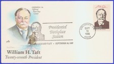 USA3 #2218h U/A ARTCRAFT non FDC   27th William H. Taft