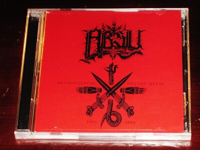 ABSU 「MYTHOLOGICAL OCCULT〜」 Absu: Mythological Occult Metal 1991-2001 2 CD Set 2020 Osmose