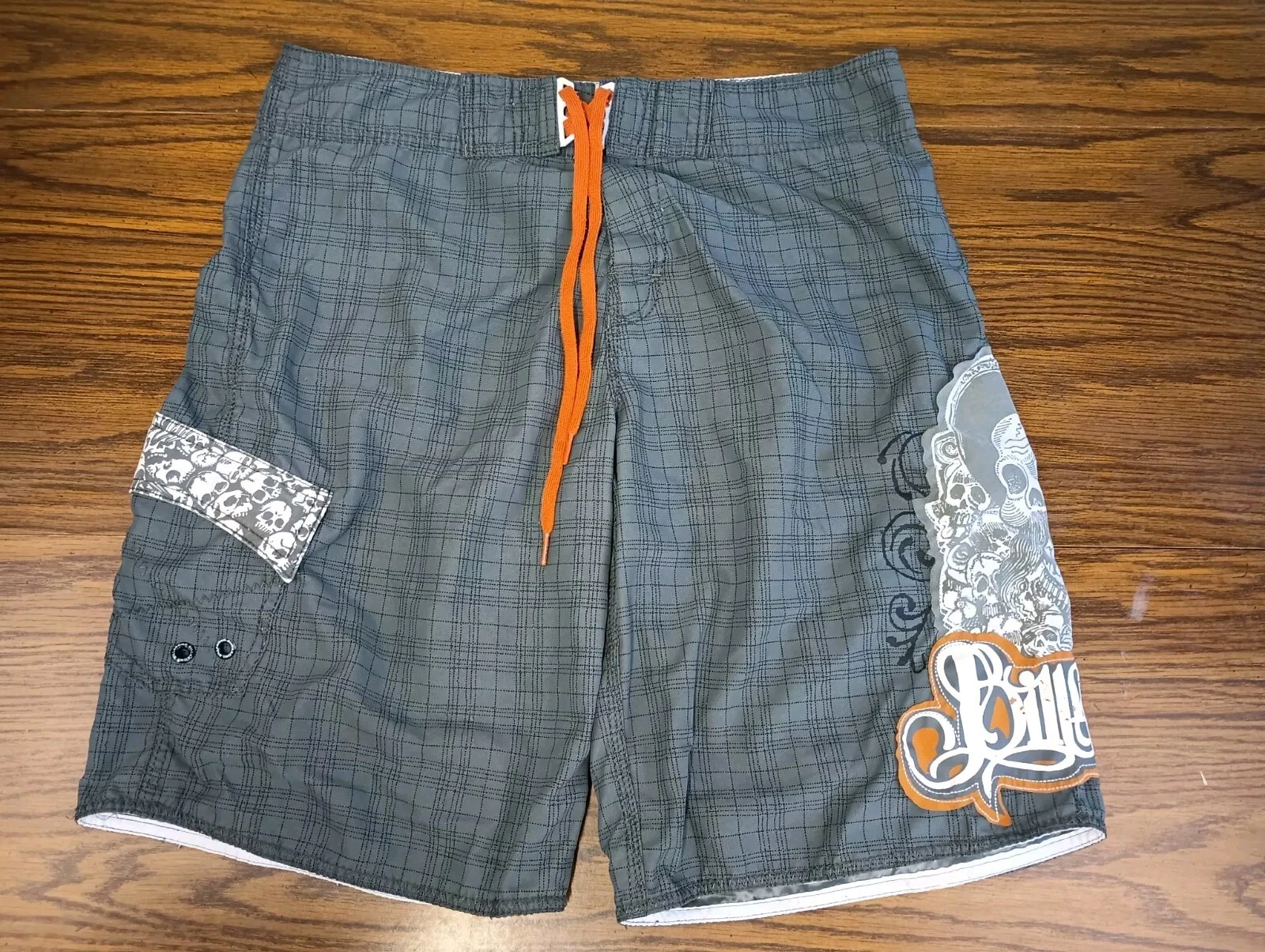 Short de bain ou planche gris suprême pour homme Billabong taille 34 