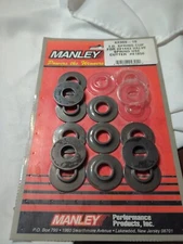 Qty.12 Manley 42369-12 Valve Spring Locator Inside 0.062 in Thick 1.570 in OD 