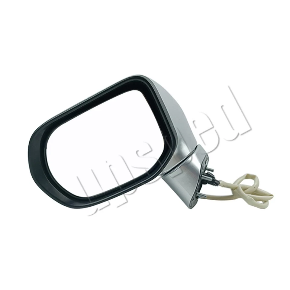 Espejo retrovisor lateral derecho rojo vidrio eléctrico 3 pines para Honda Civic 2006-2011 sedán Foto 3 de 4