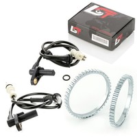 2X Abs-Sensor Und Abs-Ring Set Vorderachse Drehzahlregler FüR Renault Thalia I