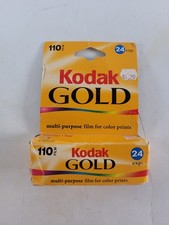 VTG Kodak Gold 400 ISO 110 Film 24 Exposures Expired 12/2000 Pocket Instamatic
