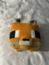 Minecraft Plushie Backpack Orange Black Kids Stuffed Animal