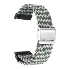 Nylon strap 24mm steel buckle, grey green