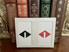 Two (2) NIB Sealed Poker Decks of INLAND STEEL Logo Playing Cards
